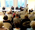 Diskussion 'Suche Frieden - 30 Jahre nach der friedlichen Revolution' im Schloss Biesdorf; Foto: Axel Hildebrandt