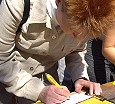 Volksbegehren unterschreiben; Foto: privat