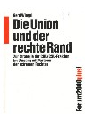 Broschüre:Die Union und der rechte Rand - zur Strategie der CDU/CSU mit Parteien der extremen Rechten