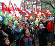 Kundgebung gegen NPD in Köpenick; Foto: Axel Hildebrandt