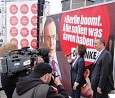 Wahlkampf-Auftakt der Berliner LINKEN; Foto: Axel Hildebrandt