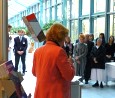 Wanderausstellung des Bundestags in Marzahn eröffnet; Foto: Heidi Wagner