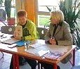 Lesung in der Cafeteria des Goethe-Gymnasiums in Nauen; Foto: Axel Hildebrandt