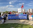 Picknick über dem Peace-Zeichen; Foto: privat